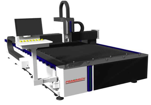 Single Worktable Laser Cutting Machine Super Power Metal Laser Cutting